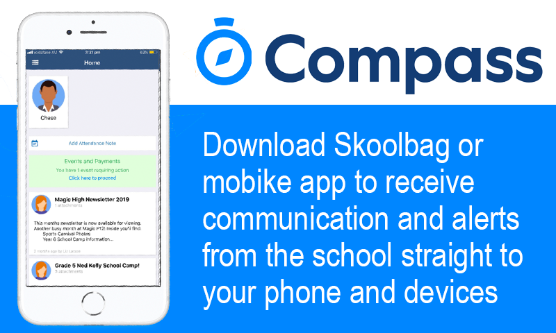 Download our Compass mobile app